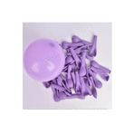 Mini Makaron Lila Balon 6 İnç 50 Adet