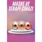 Mini Maske ve Işık Terapi Cihazı LED Akıllı Maske Hassas Ciltlere Özel