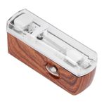 Mini Mekanik Metronom, Evrensel Taşınabilir Geleneksel Metronom, Ukeulel Gitar Violinburlywood Ukulele için Düzgün Piyano Metronomu (Ahşap Rengi)
