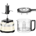 Mini Mutfak Robotu Bej, Çok Fonksiyonlu, Pratik ve Şık Tasarım