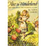 Mini Notebook/Journal; 100 Pages with Vintage Art Cover; A6 (4x6"); White Premium Plain Paper: Alice in Wonderland Theme 3 (Art In My Pocket, Band 16)