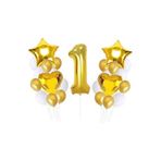 Mini Party Store 1 Yaş Balon Set Gold