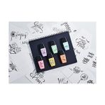 Mini Pastellove - Fosforlu Kalem - Sarı - 000-Siyah - Option-1