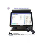 Mini Pos Pc (Dokunmatik) + Barkodlu Satış Sistemi (V2 - Lisans, Barkod Okuyucu Hediyeli)