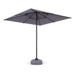 Mini Pro Push-up Sistemli Şemsiye 210x210 Bahçe Balkon Plaj Şemsiyesi Antrasit