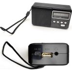 Mini Radyo Nostalji Şarjlı Pilli Bt USB Sd Everton RT-303