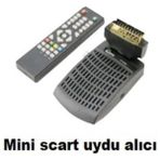 Mini Scart Uydu Alıcı ile Yüksek Kaliteli Görüntü ve Ses Keyfi - Ahşap