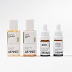 Mini Seyahat Seti: Ihlamur Özlü Saf Bakım Luna8 | Yüz Temizleme Jeli, Tonik, Hyaluronik Asit Serum, C10 Vitamin Serum