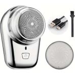 Mini Shaver Sıfır Sakal Taşınabilir Şarjlı Tıraş Makinesi Ipx6 Korumalı (5264) - Gri