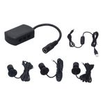 Mini Spot Işık, Alüminyum USB 5V Kısılabilir LED Spot Işığı, Mini LED Spot Işıklar 5V USB Vitrin Ekran Işığı Takı Koleksiyonu için 1 ila 3 Kısılabilir Küçük Dolap Işığı (Siyah)