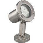 Mini Spot Paslanmaz Ayaklı Havuz Led Aydınlatma Ampülü Lamba Mor A-1210 6w 12v Ip68