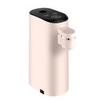 Mini Su Sebili Elektrikli Anında Su Isıtıcı Şişelenmiş Isı Su Pompası Dispensador Taşınabilir 3 s Hızlı Isıtma Seyahat Ev,Pink