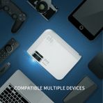 Mini Taşınabilir Full Hd Wifi Projeksiyon, Yansıtma ve Ekran Mirroring