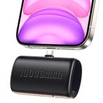 Mini Taşınabilir Şarj Cihazı Güç Bankası Yükseltilmiş Büyük Kapasiteli Tip-C iPhone Hızlı Şarj LCD Ekran iPhone 16/15 Serisi/Android Samsung Moto LG vb. ile Uyumlu (Tip-C)/iPhone 7-14 Serisi