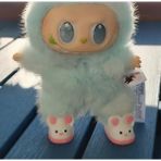 Mini Tavşan Desenli Model Oyuncak Bebek Ayakkabı Aksesuarı - Pembe