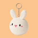 Mini Tavşan Luzu Tığ Kiti Yeni Başlayanlar Için Videolu Amigurumi Örgü Oyuncak Seti - Tavşancık