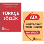 Mini Türkçe Sözlük- İngilizce Sözlük (Plastik Kapak)
