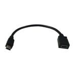 Mini Usb Dişi Erkek Uzatma Kablosu 5 Pin Mini Usb Dişi Erkek Kablo 20cm