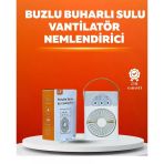 Mini Usb Klima Fan | 3 Kademeli Spreyli H.a Soğutucu, Taşınabilir