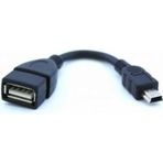 Mini Usb Otg 5 Pin Otg 15 Cm Oto Teyp İçin Usb Çevirici