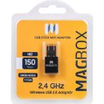 Mini Usb Stick Wifi Adaptör, 7601 Chipset, 2.4GHz, 150 Mbps, HD Uydu Alıcı Uyumlu Usb Stick Wifi Adaptör, 802.11N, Magbox