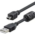 Mini Usb To Mini B Data Şarj Kablosu 5 Pin Ps3 Oyun Kolu, Fotoğraf Makinesi Data Kablosu