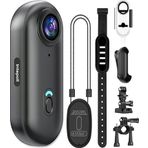 Mini Wıfı Aksiyon Kamerası 1080p Taşınabilir Vücut Kamerası Giyilebilir Video Kaydedici Ipx7 Su Geçi