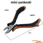 MİNİ YANKESKİ ELEKTRONİKÇİ KÜÇÜK YAN KESKİ PENSE