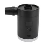 Mini Yatak Pompası Şişme Makineleri Taşınabilir Pompa, Mini Yatak Pompası 4000mAH Hava Yatakları İçin Şarj Edilebilir Elektrik Lastik Pompası Havuz Şamandıra Organizatörleri (BLACK)