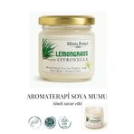 Minia Bahçe Bitki ve Sanat Atölyesi Limonotu & Citronella Yağı, Soya Mumu, 75gr