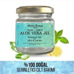 Minia Bahçe Serinletici Cilt Bakımı, Aloevera Jel, Nane ve Limon Yağı, %100 Doğal 75 ml