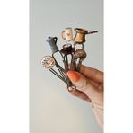 Miniabox 6'lı Kahve Tutkunları Kitap Ayracı Seti - Çok Renkli