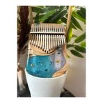 miniarpturkiye 17 Telli Gezegen Epoksi Kalimba Hardcase Taşıma Çantalı