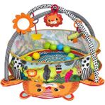 Minibo Sevimli Aslan 3’ü 1 Arada Aktivite ve Oyun Halısı - 62 x 11 x 50 cm - Renkli