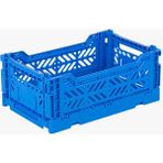 Minibox Blue Katlanabilir Kasa, Hafif ve Pratik Saklama Çözümü - Seçenek 1 - Ahşap - Ceviz
