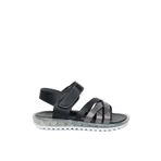 Minican ŞA P K 011 Patik Kız Çocuk Düz Sandalet Siyah