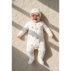 Miniday Baby Bebek Baskılı Tulum Şapkalı Yeni doğan %Pamuklu Hastane çıkışı Uyku Tulumu Çıtçıtlı Basıc 16