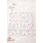 Miniday Baby Çift Taraflı interlok Örtü & Battaniye %100 Pamuk 85x90cmBebek Baskılı Yenidoğan Hastane çıkışı