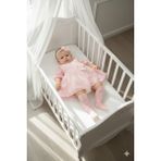 Miniday Baby Kız Bebek Mevlütlük Yazlık Elbise Bandanalı Dantelli Yeni Doğan Hastane Çıkışı Gelinlik Abiye 13 - 0 - 3 Ay - Pembe