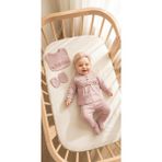 Miniday Baby Kız Bebek Mevlütlük Yenidoğan Hastane Çıkışı 5'li Set %100 Pamuk ZK5010 - 0 - 3 Ay - Pudra