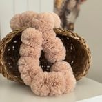Miniden Camel Mini Ponpon Aksesuar 20 Adet Yumuşak Tül ile Çocuk Odalarınıza Neşe Katın