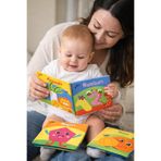 minidor Bebek Eğitici 4 'lü Kitap Seti Sayılar Şekiller Hayvanlar Meyveler Hışırtılı Kitap
