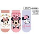 Minie Mouse Bebek Çocuk Havlu Çorap - Beyaz - 0 - 1 Yaş
