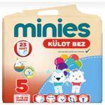 Minies Bebek Bezi 5 Beden 23 Adet