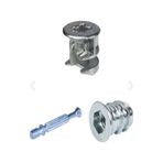 Minifix 20 Takım Çelik Dübelli - 18 Mm Ahşap İçin