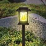 Minihome MH-B116 Solar LED Bahçe Lambası Karanlık Sensörlü Tekli - Siyah