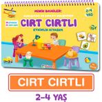 Minik Dahiler: Konuşmayı ve Dikkati Geliştiren Cırt Cırtlı Etkinlik Kitabım 2-4 Yaş - Montessori Uyumlu Eğitici Oyuncaklar, Okul Öncesi Eğitim Kitapları
