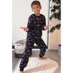 Minik Dolap Pamuk Örümcek Adam Desenli Garson Boy Erkek Çocuk Pijama Takımı - Lacivert - 8 - 9 Yaş