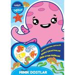 Minik Dostlar Deniz Altında Boyama Kitabı - Türkçe İngilizce - Doğan Çocuk
