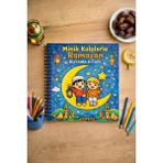 Minik Kalplerle Ramazan Boyama Kitabı - 30 Günde Ramazan - Yetişkin ve Çocuklar Için